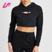 cut off hoodie